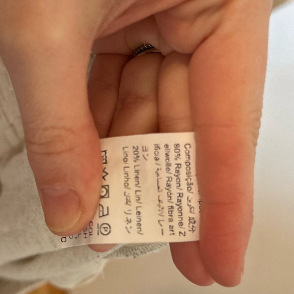SOLD 3/$10 š¼ SHEIN Linen Capris - Picture 8 of 13